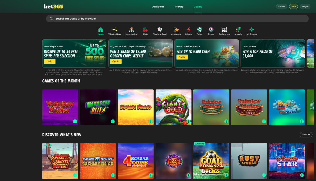 bet365 homepage